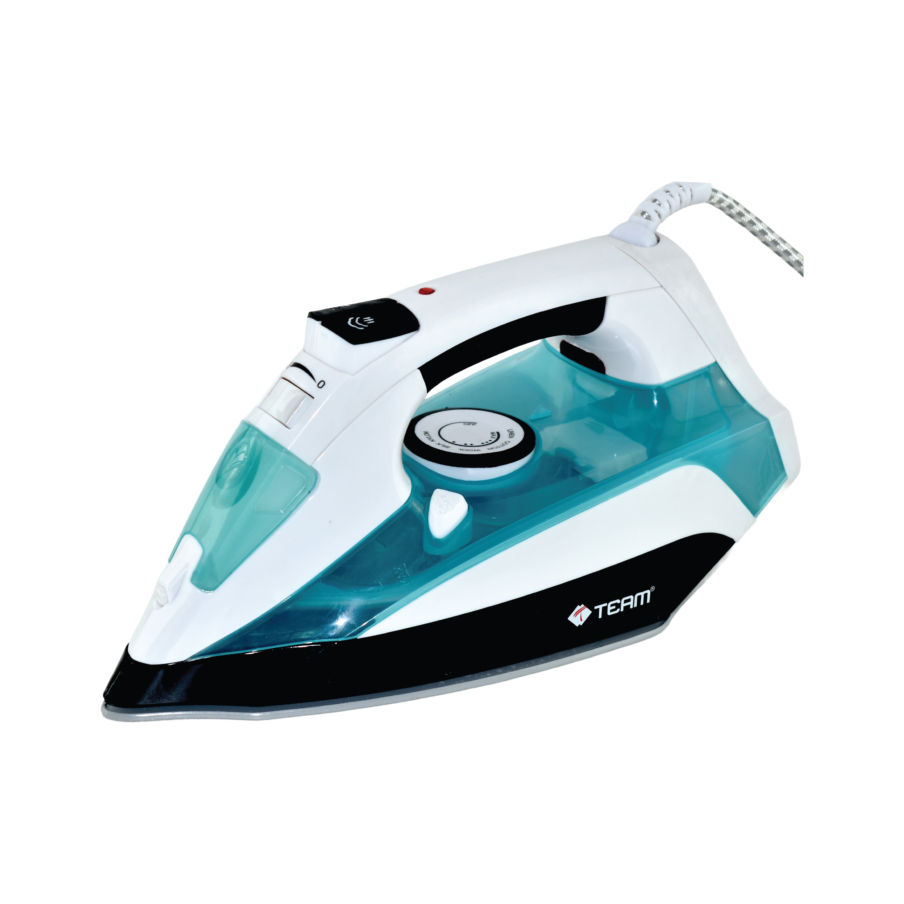 Steam Iron Ceramic Sole Plate