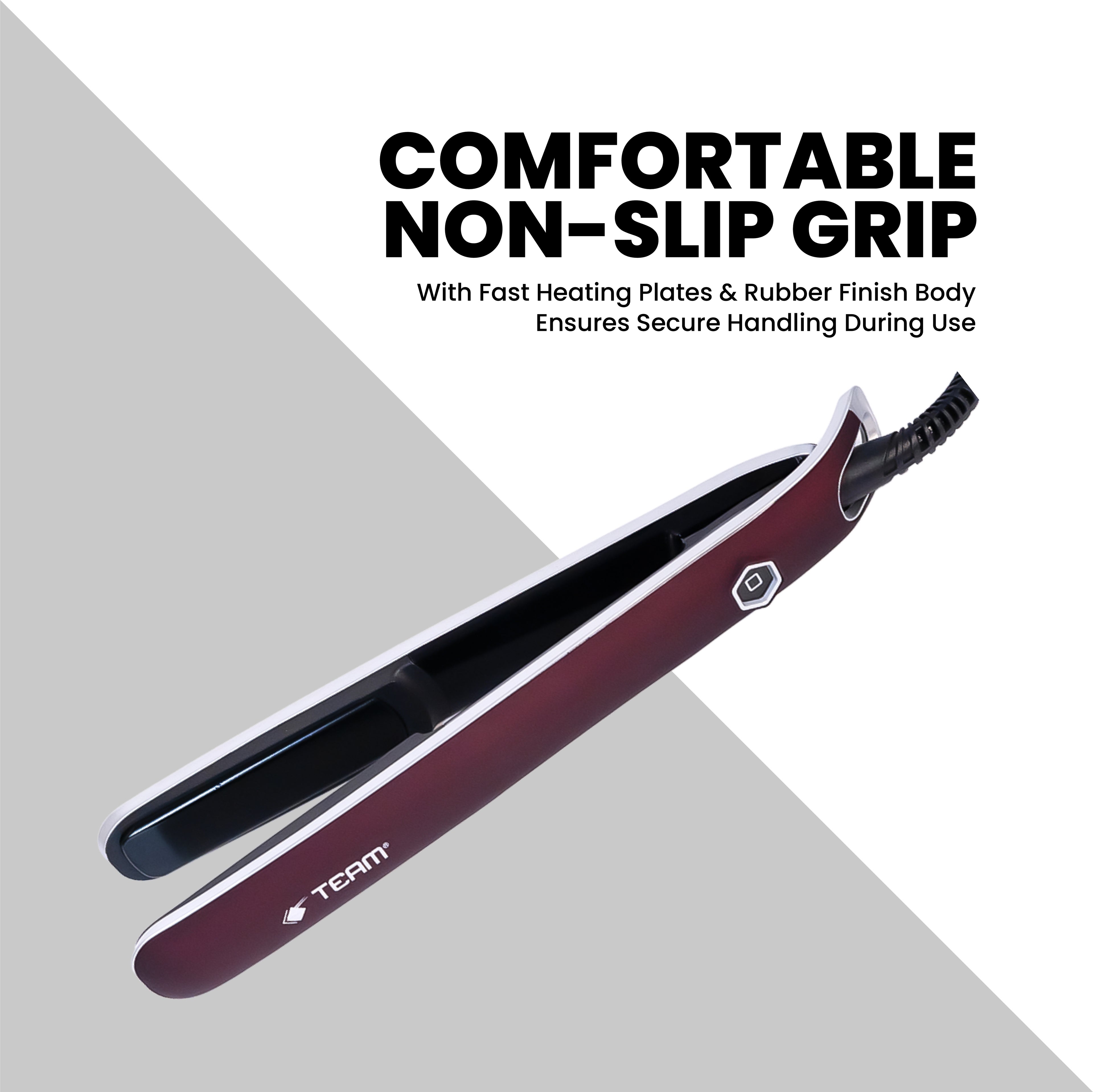 Professional Hair Straightener with LED Display