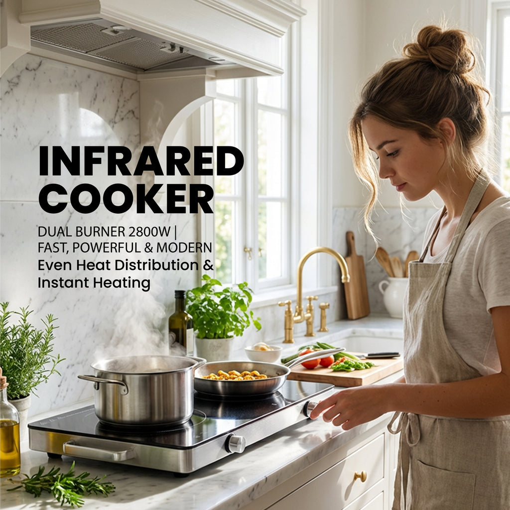 Infrared Double Cooker