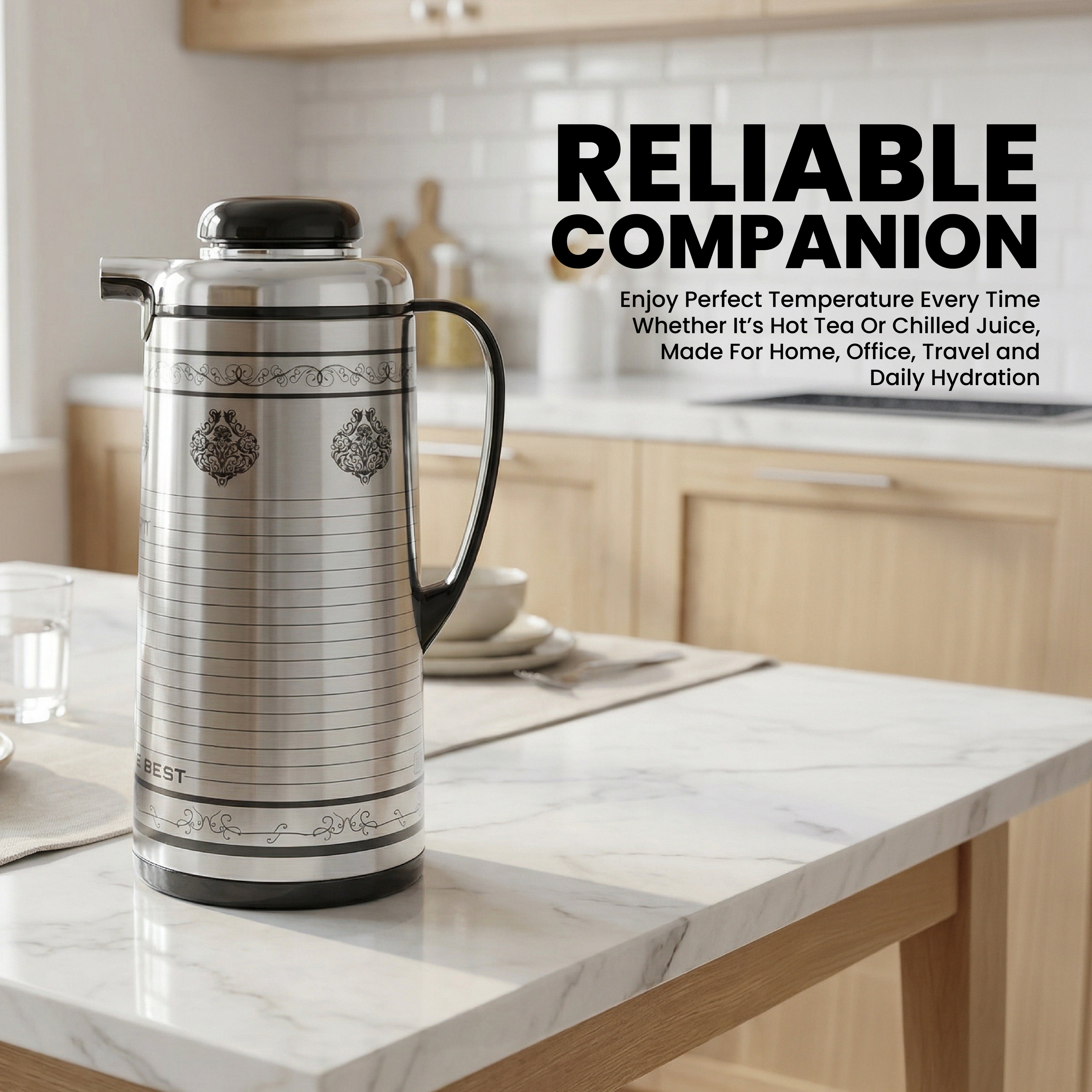 Stainless Steel Vacuum Flask 1.6L
