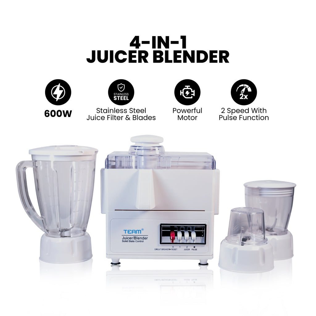 4-in-1 Juicer Blender 600W