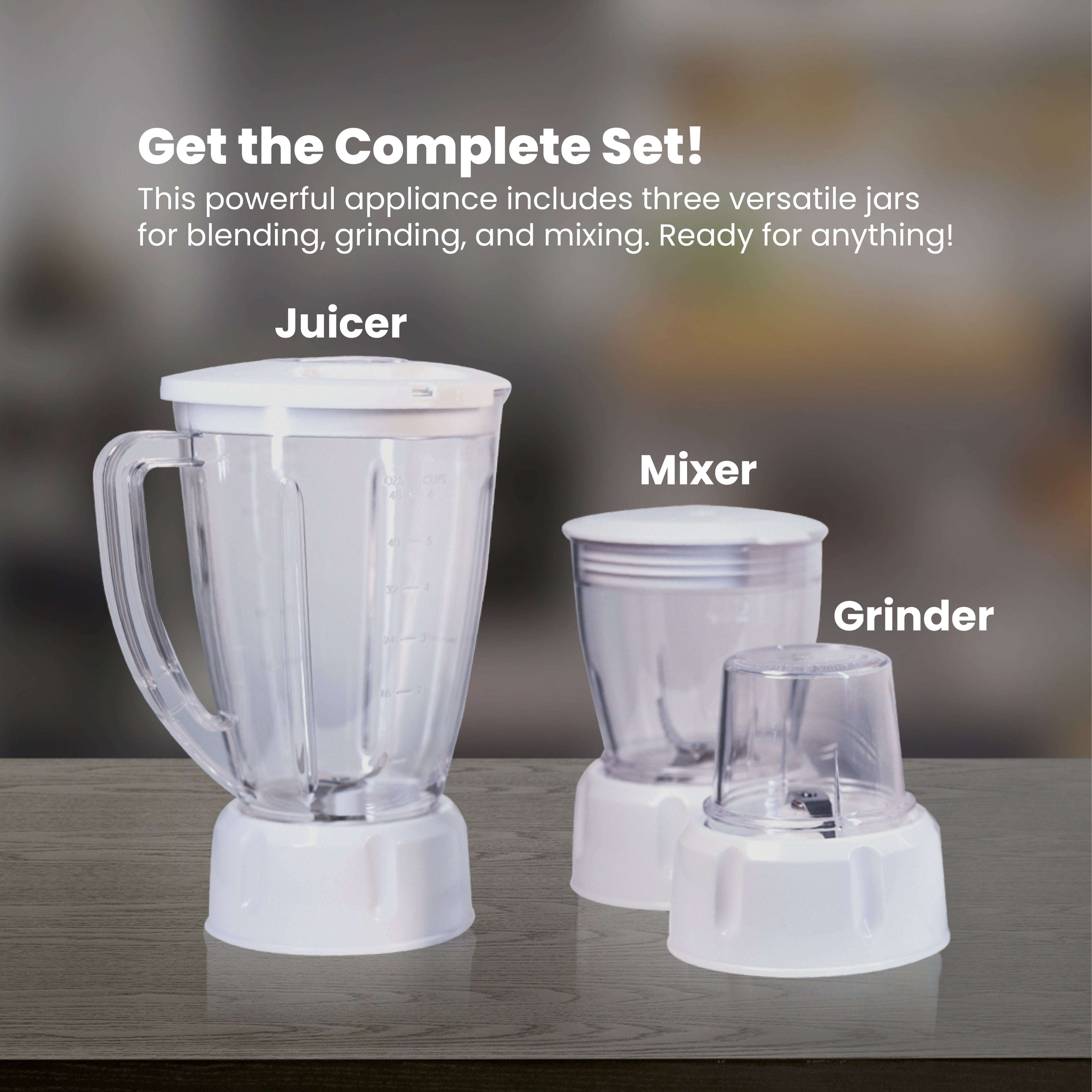 4-in-1 Juicer Blender 600W