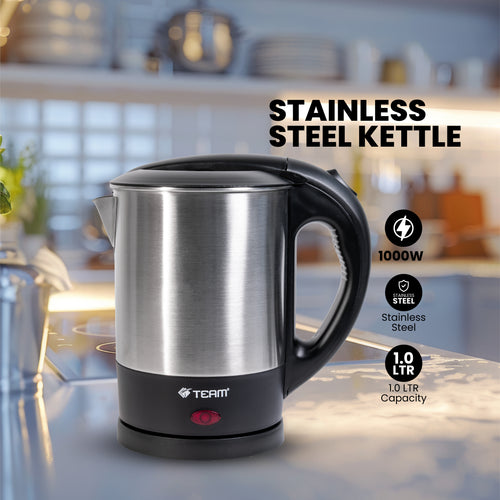 1.0L Stainless Steel Electric Kettle