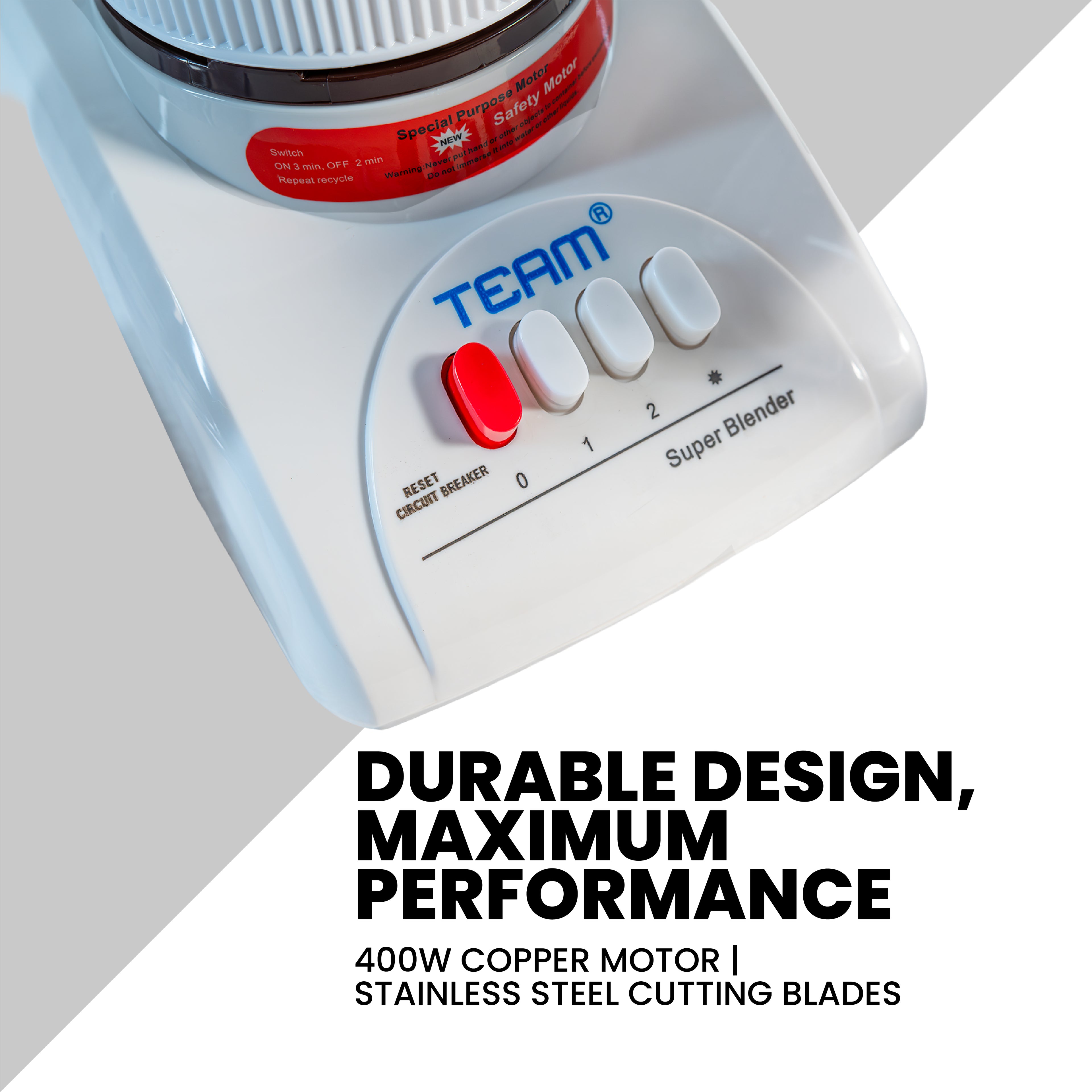 3 IN 1 Blender - 400W