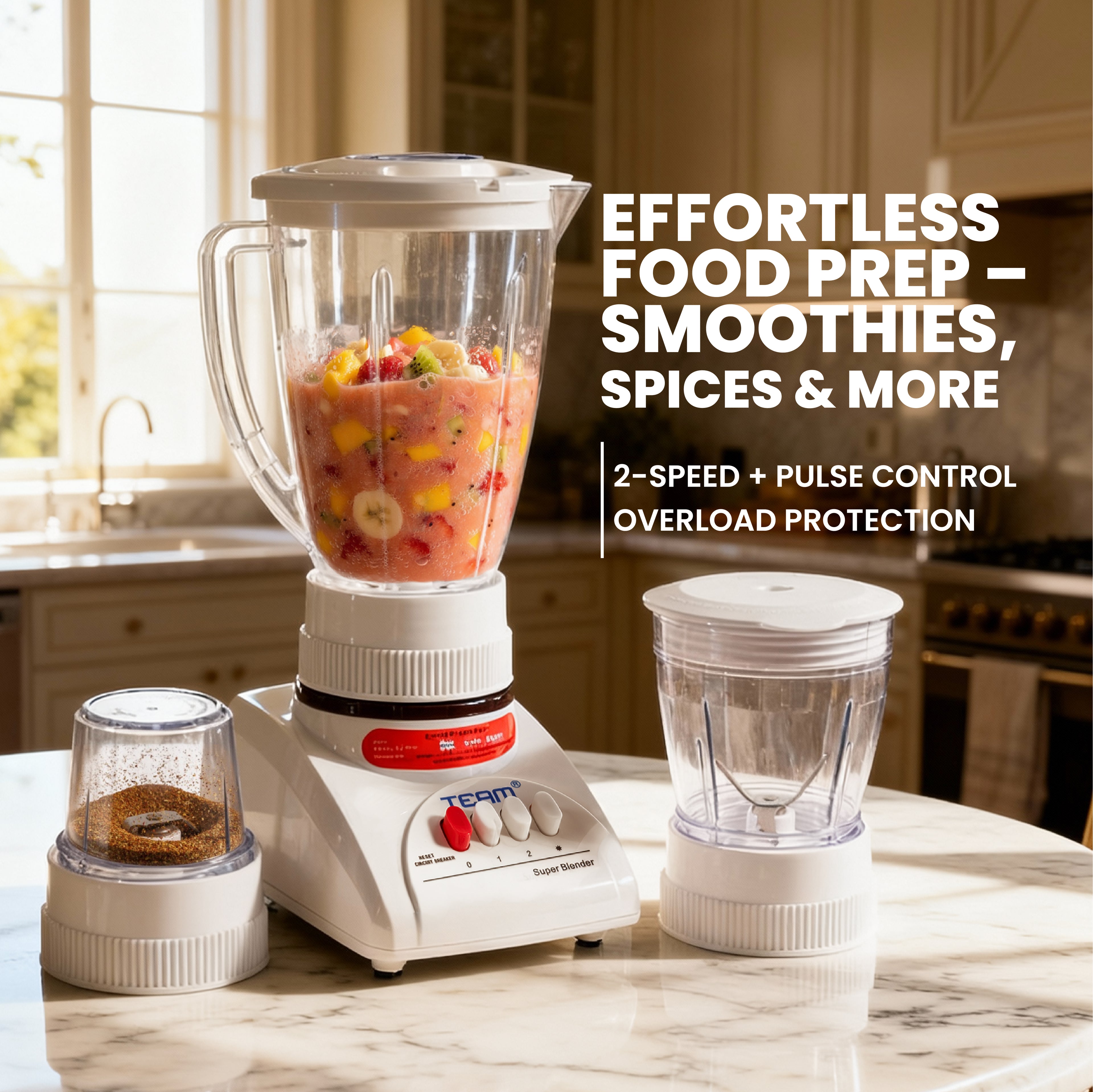 3 IN 1 Blender - 400W